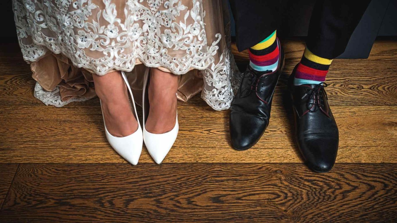 Bride and Grooms Shoes - Weddings at The Midlands Park Hotel