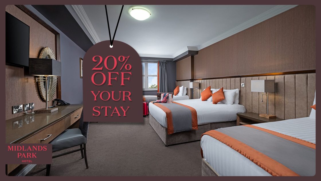 Black Friday 20% Off Rooms Midlands