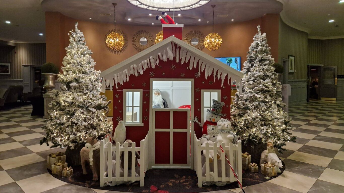 Reception Area Midlands Christmas