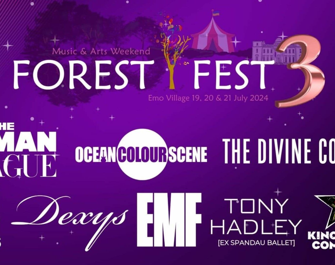 Forest Fest 2024 poster